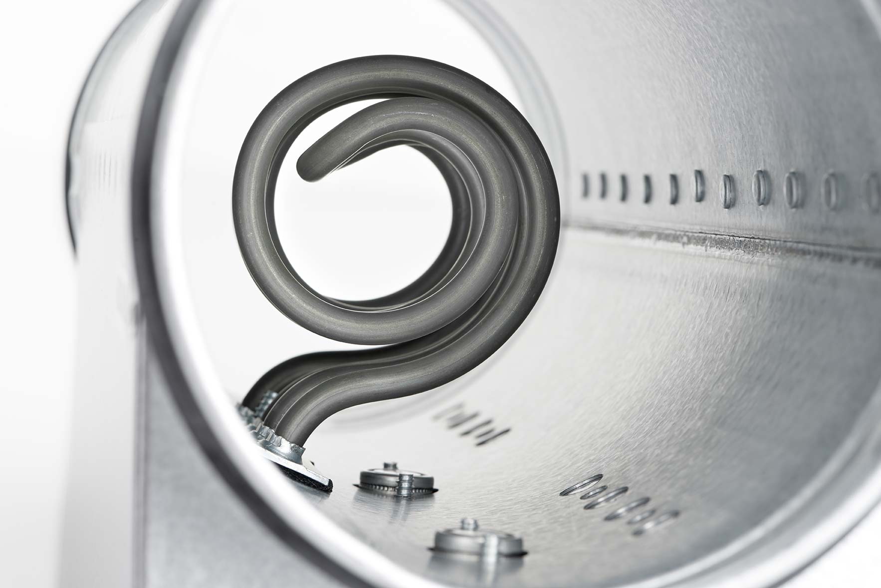 Pre-heating element for frost protection Ø200 - 2400W